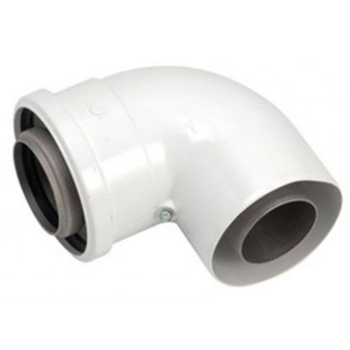 Picture of Flue Elbow 80/125 90 Deg 