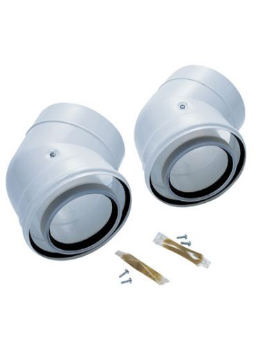Picture of Greenstar Oilfit 45 Deg Elbow Pair (100/150mm)