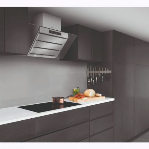 Picture of 90cm Spirit Wall Chimney Hood, Stainless Steel and Glass