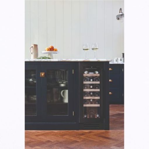 Picture of Under Counter Wine Cabinet, Black Steel Door, 2 Temperature