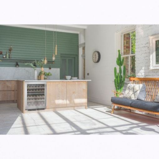 Picture of Undercounter Wine Cooler - One Piece Black Door
