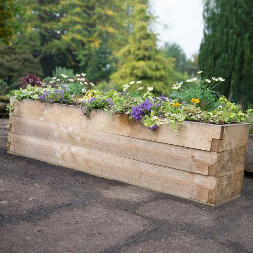 Picture of Caledonian Long Raised Bed - With Base - 45 x 180cm (Home Delivered)