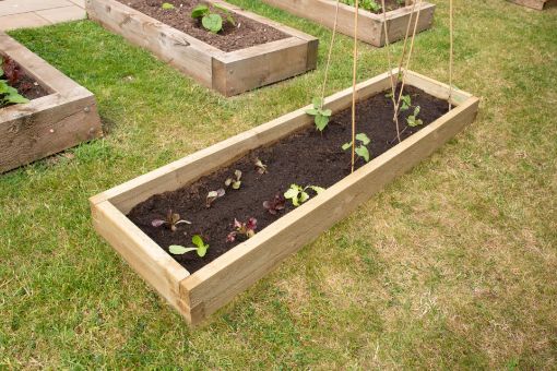 Picture of Caledonian Long Raised Bed - 45 x 180cm (Home Delivered)