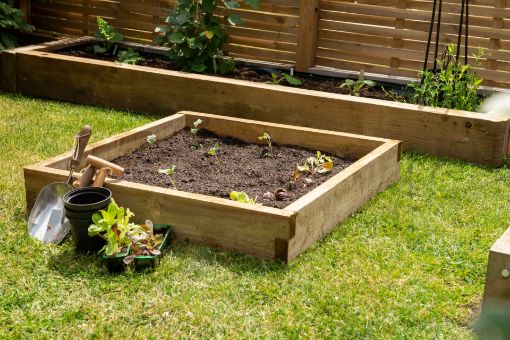 Picture of Caledonian Compact Raised Bed - 90 x 90cm (Home Delivered)