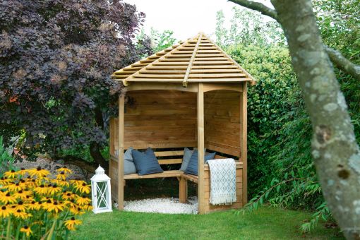 Picture of Venetian Corner Arbour (Home Delivered)
