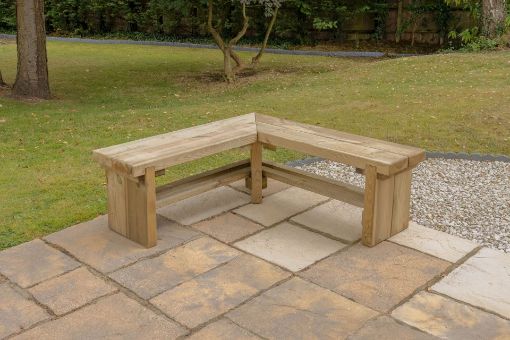 Picture of Double Corner Sleeper Bench 1.2m (Home Delivered)