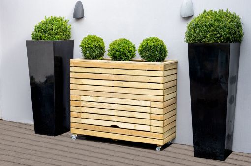 Picture of Linear Planter - Tall with Wheels (Home Delivered)