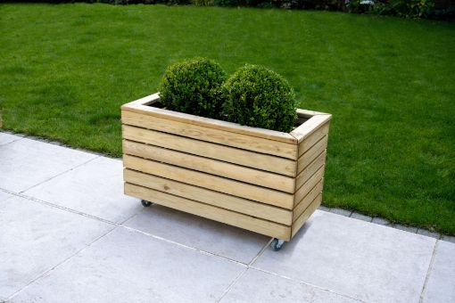Picture of Linear Planter - Double with Wheels (Home Delivered)