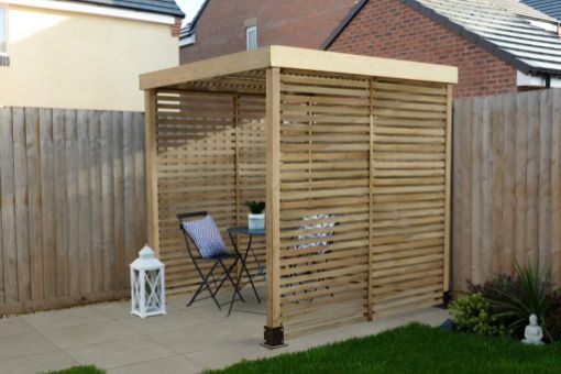 Picture of Modular Pergola with 3 Side Panel Packs (Home Delivered)