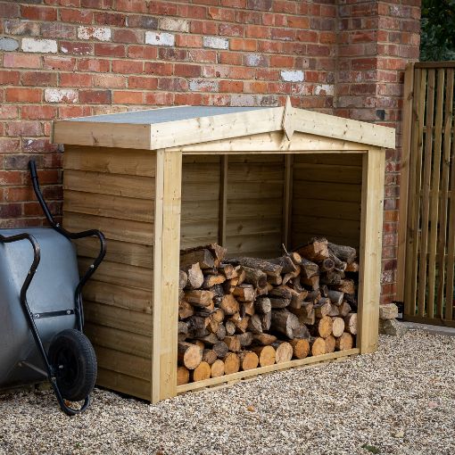 Picture of Overlap Presssure Treated Apex Log Store (Home Delivered)