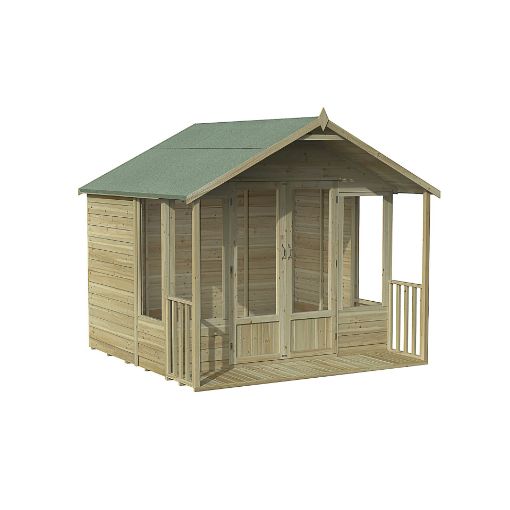 Picture of Oakley Overlap Apex Summerhouse 8 x 8 (Home Delivered)