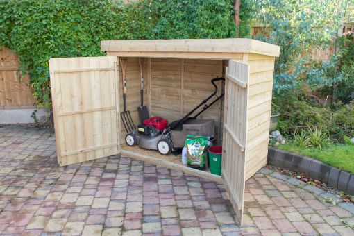 Picture of Pent Large Outdoor Store - Pressure Treated (Installed)