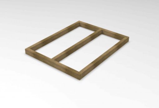 Picture of 4' x 3' Shed Base Pressure Treated (Installed)