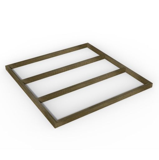 Picture of 6' x 6' Shed Base Pressure Treated (Installed)