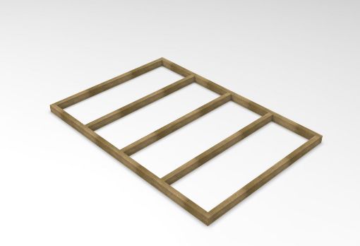 Picture of 7' x 5' Shed Base Pressure Treated (Installed)