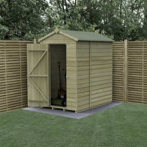 Picture of Beckwood 4' x 6' Apex Shed - No Windows (Installed)