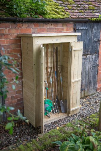 Picture of Shiplap Pent Tall Garden Store - Pressure Treated (Installed)