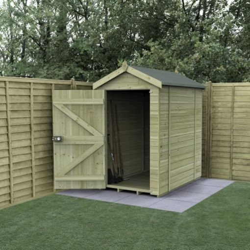 Picture of Timberdale 6' x 4' Apex Shed No Window (Installed)
