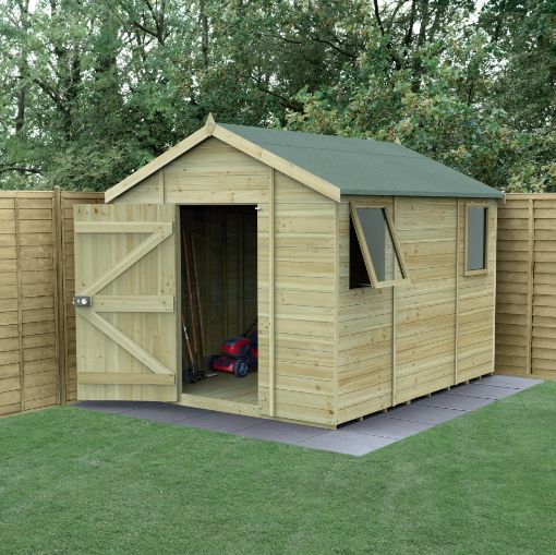 Picture of Timberdale 10' x 8' Apex Shed - Two Windows (Home Delivered)