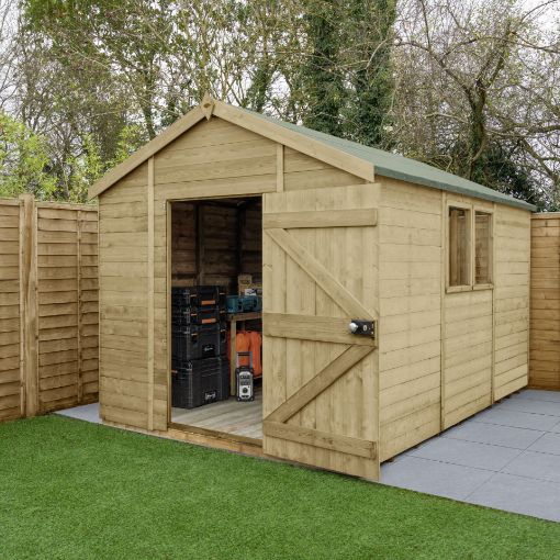 Picture of Timberdale 12' x 8' Apex Shed (Installed)