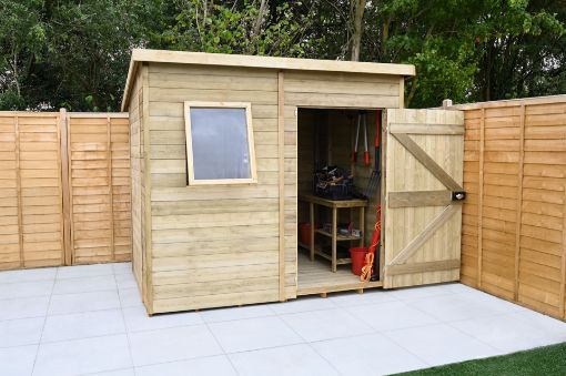 Picture of Timberdale 8' x 6' Pent Shed (Installed)