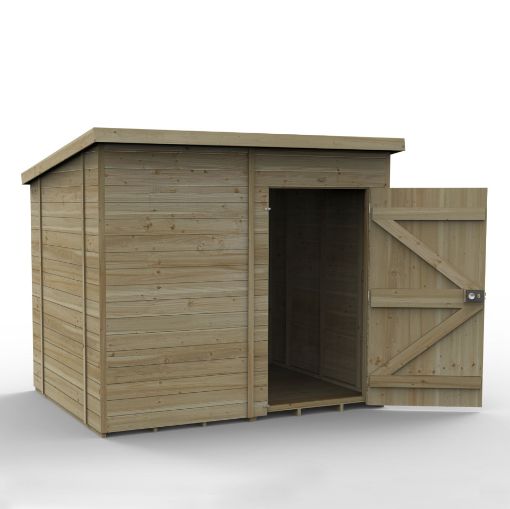 Picture of Timberdale 8' x 6' Pent Shed No Window (Installed)