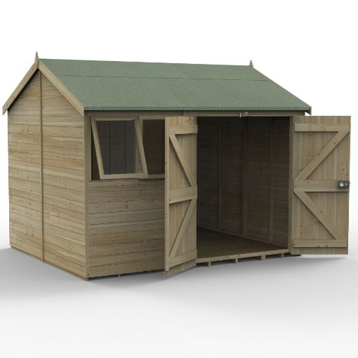 Picture of Timberdale 10' x 8' Reverse Double Door Shed (Installed)