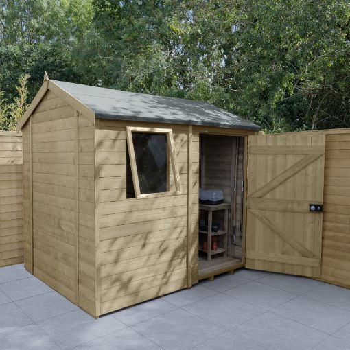 Picture of Timberdale 8' x 6' Reverse Apex Shed (Home Delivered)
