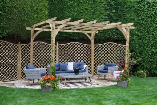 Picture of Ultima Pergola - 3.6 x 3.6m (Home Delivered)