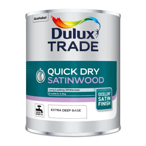 Picture of Quick Dry Satinwood Extra Deep Base 1L