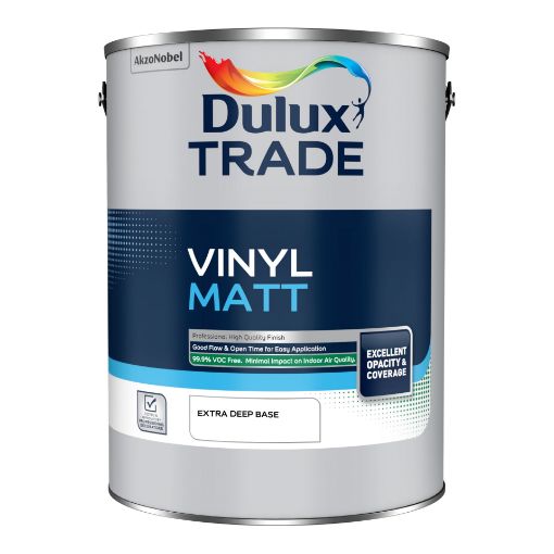 Picture of 5L Dulux Trade Vinyl Matt Base Extra Deep