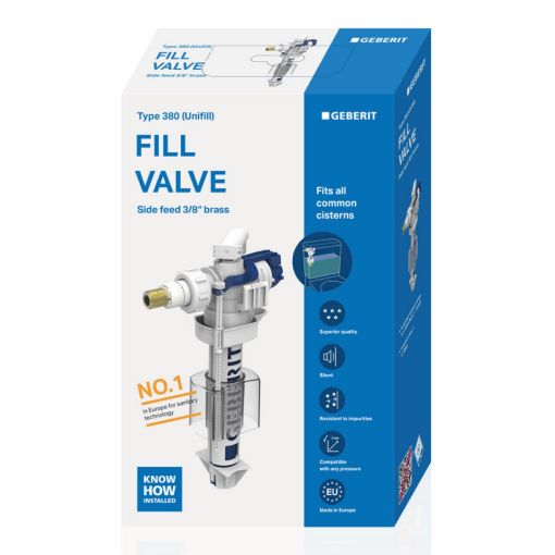 Picture of Geberit Fill Valve with 3/8" Brass Nipple