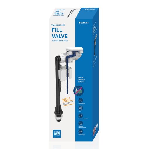 Picture of Geberit Fill Valve with 1/2" Plastic Nipple