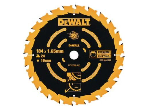 Picture of DeWALT Corded Extreme Framing Blade 184 x 16 x 24T