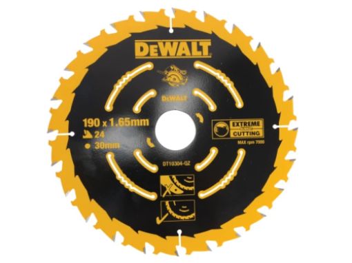 Picture of DeWALT Corded Extreme Framing Blade 190 x 30 x 24T