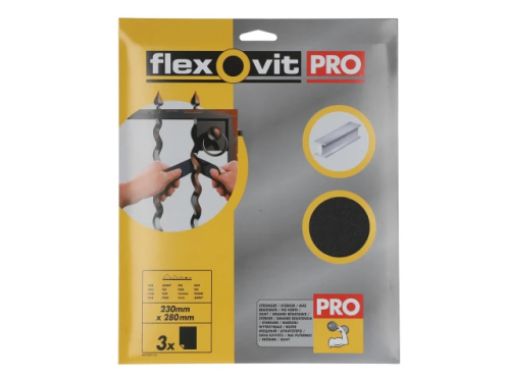 Picture of Flexovit Emery Cloth Sheets (3) - Fine
