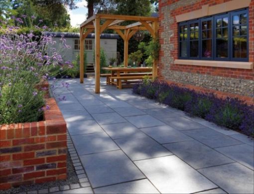 Picture of Pavestone Black Kadapha Fettled 290 x 290mm Limestone