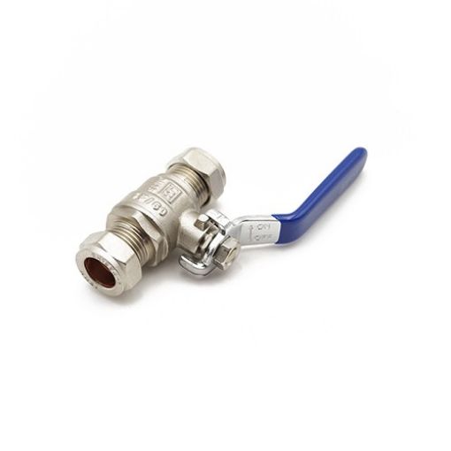 Picture of CxC Lever Valve 15mm - Blue