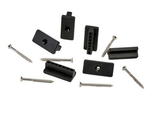 Picture of Capped Decking T-Clips & M4 x 45 Wood Screws (100 Pack)