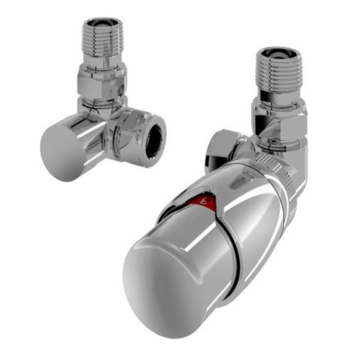 Picture of Corner TRV Radiator Valves