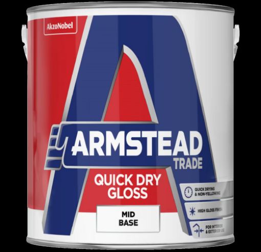 Picture of Armstead Trade Quick Dry Gloss 2.5L - Brilliant White