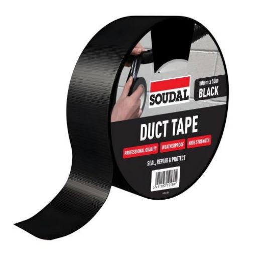 Picture of Soudal Duct Tape 50mm x 50mtr - Black