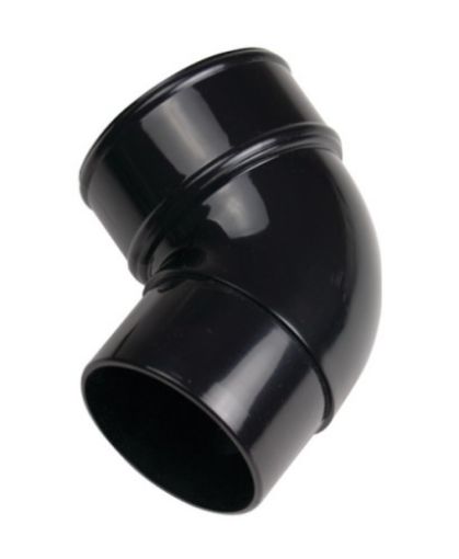 Picture of Round 112.5 Deg Offset Bend Black