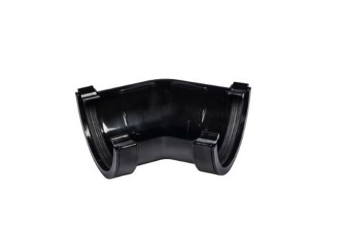 Picture of Half Round 135 Deg Gutter Angle Black