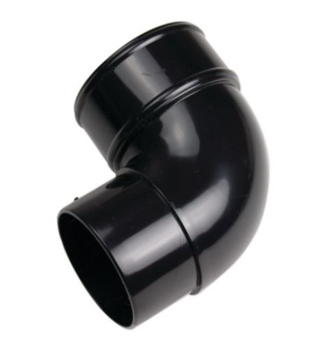 Picture of Round 92.5 Deg Offset Bend Black