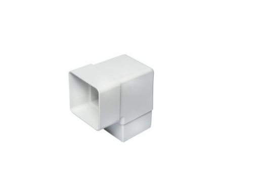 Picture of Square 92.5 Deg Offset Bend White