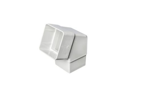 Picture of Square 112.5 Deg Offset Bend White