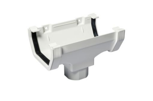 Picture of Square Running Outlet White