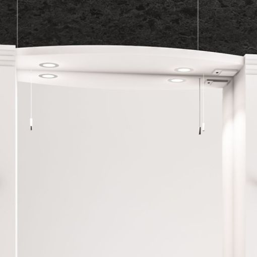 Picture of White Diamante 60cm Cornice