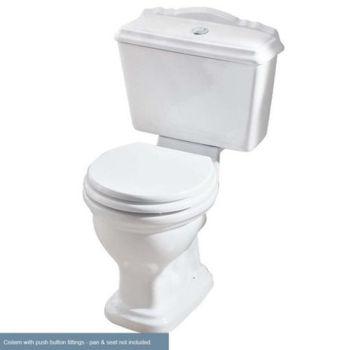 Picture of White Tamarind Standard Cistern Including Push Button Fittings